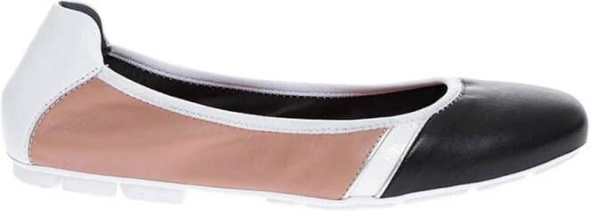 Hogan Zachte Zwarte Wol Ballerina s Black Dames