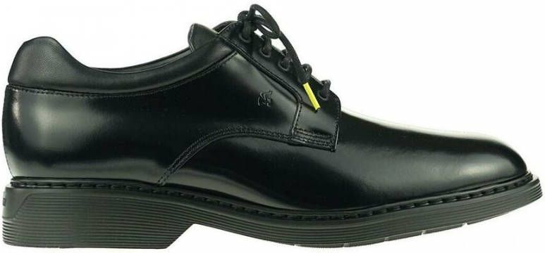 Hogan Premium Zwarte Derby Schoenen voor Heren Black Heren