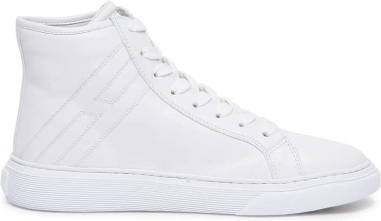 Hogan Zilverwit High-Top Sneakers