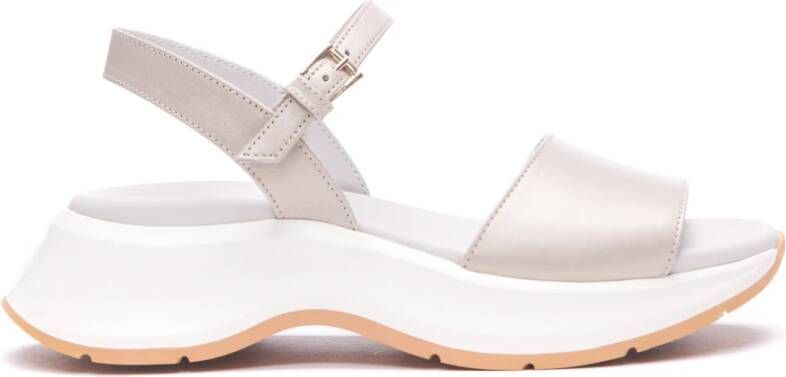 Hogan Zomerse Instap Sandalen White Dames