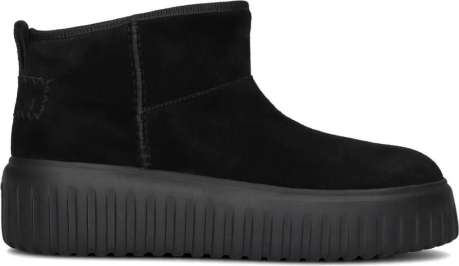 HOGAN Enkellaarsjes Dames Sue Booty Gz Maat: 37 Materiaal: Suède Kleur: Zwart