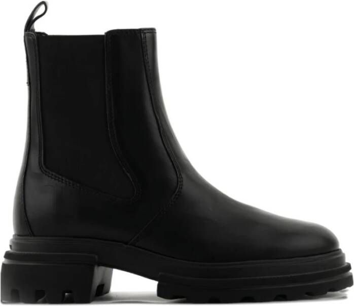 Hogan Zwarte Laarzen Stijlvol Model H674
