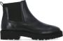 Hogan Zwarte leren Chelsea boots - Thumbnail 1