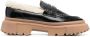 Hogan Zwarte leren loafers voor een casual stijl - Thumbnail 1