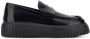 Hogan Zwarte Leren Slip-On Sneakers Black Heren - Thumbnail 1