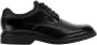 Hogan Klassieke Leren Veterschoenen met Rubberen Zool Black Heren - Thumbnail 7