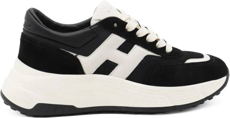 Hogan Zwarte Sneakers Hi-Fi Stijl