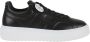 Hogan Zwarte Sneakers met H-strepen - Thumbnail 1