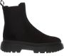 Hogan Zwarte Suède Enkellaarzen Aw23 - Thumbnail 1
