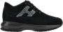 Hogan Zwarte Suède Interactieve Sneakers Black Dames - Thumbnail 1