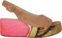 Högl Beige Mix Platform Sandaal voor Vrouwen Multicolor Dames - Thumbnail 2