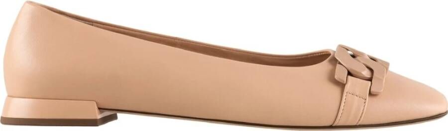 Högl Beige Veterschoenen voor Vrouwen Beige Dames