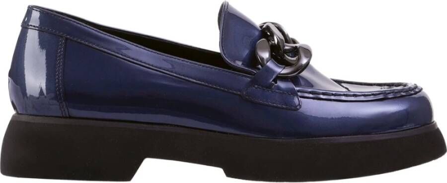 Högl Blauwe Loafers voor Dames Blue Dames