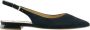 Högl Elegante Slingback Ballerina in veloursleer - Thumbnail 1