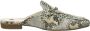 Högl Groene mix croco dames muiltje Multicolor Dames - Thumbnail 2