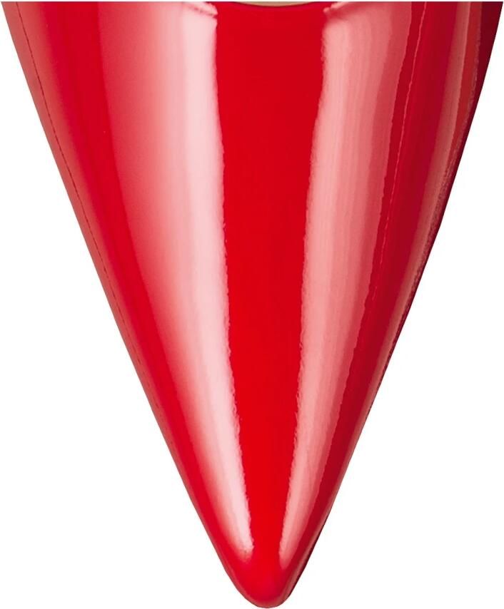 Högl Rode leren pumps met G-breedte - Foto 2