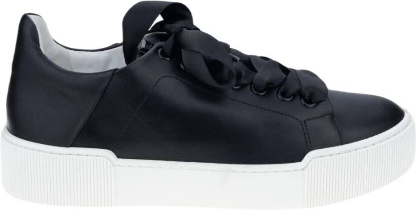 Högl Klassieke leren sneakers voor dames Black Dames