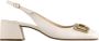 Högl Beige Leren Mary Pumps Beige Dames - Thumbnail 1