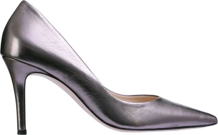 Högl Metallic Boulevard Pumps Gray Dames