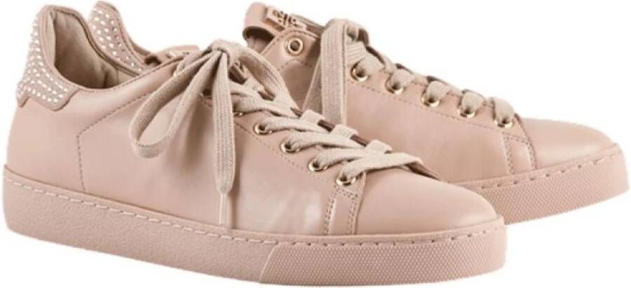 Högl Sneaker met Swarovski kristallen Beige Dames