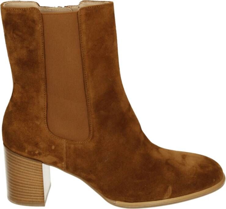 Högl Western suède laars cognac kleur