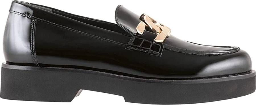 Högl Zwarte Lakleren Instapper Black Dames