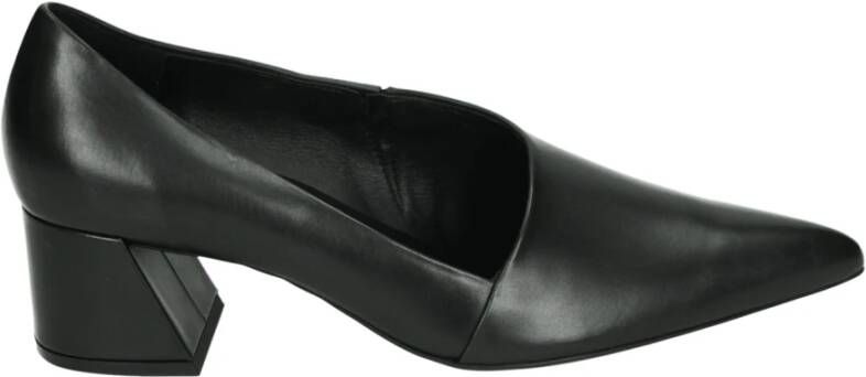 Högl Zwarte leren pumps