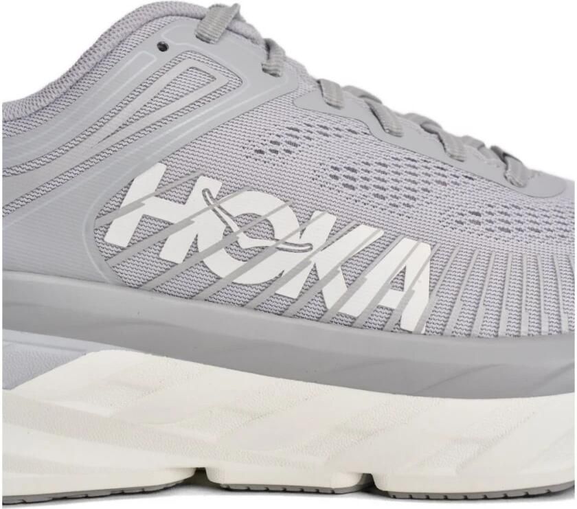HOKA Bondi 7 Grijs- Heren Grijs - Foto 3