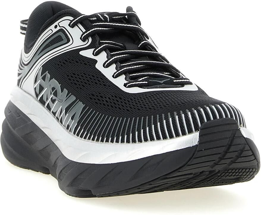 HOKA Bondi 7 Zwart- Heren Zwart - Foto 2