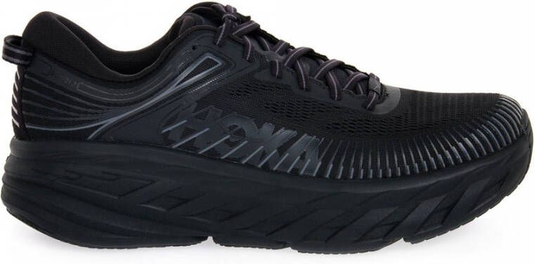Hoka One Zwarte outdoor sneakers heren Bondi 7 Black Heren - Foto 2