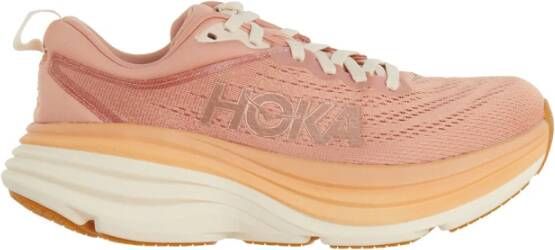Hoka One Bondi 8 Sneaker Pink Dames