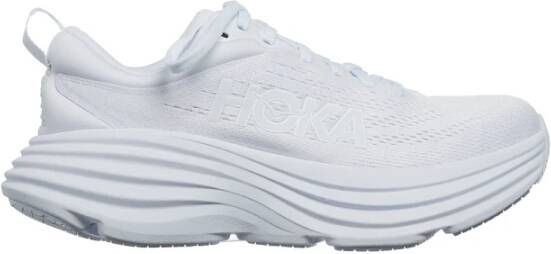 Hoka One Bondi 8 Sneaker White Dames