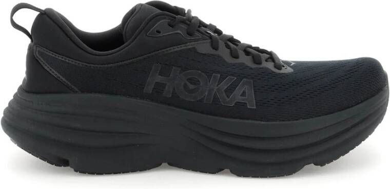 Hoka One Bondi 8 Sneakers Black Dames