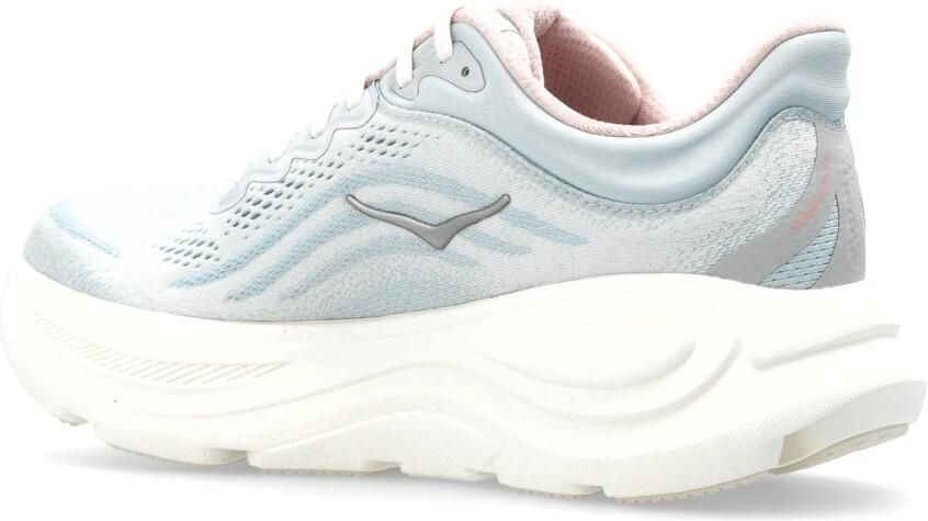 HOKA Women's Bondi 9 GLM Hardloopschoenen alabaster blauw - Foto 8