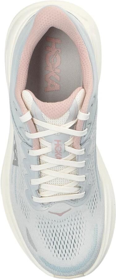 HOKA Women's Bondi 9 GLM Hardloopschoenen alabaster blauw - Foto 11