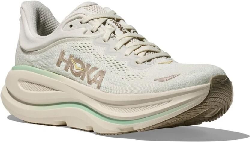 HOKA Women's Bondi 9 Hardloopschoenen Regular beige - Foto 2