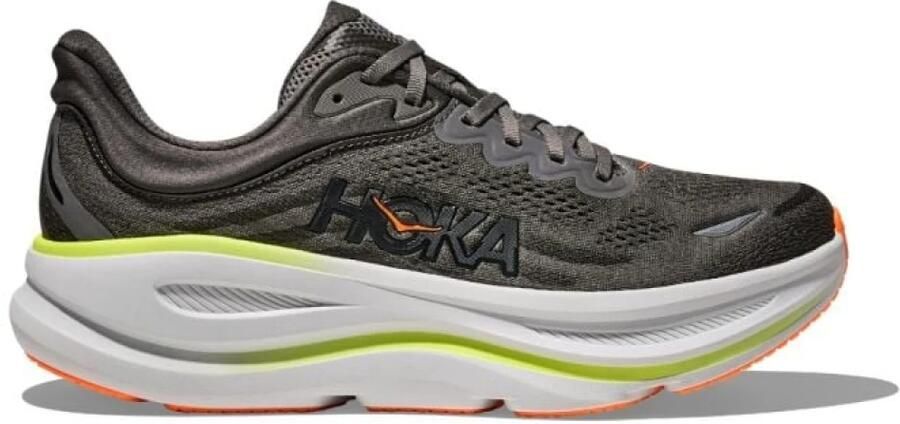 Hoka Bondi 9 Hardloopschoenen Grijs Man