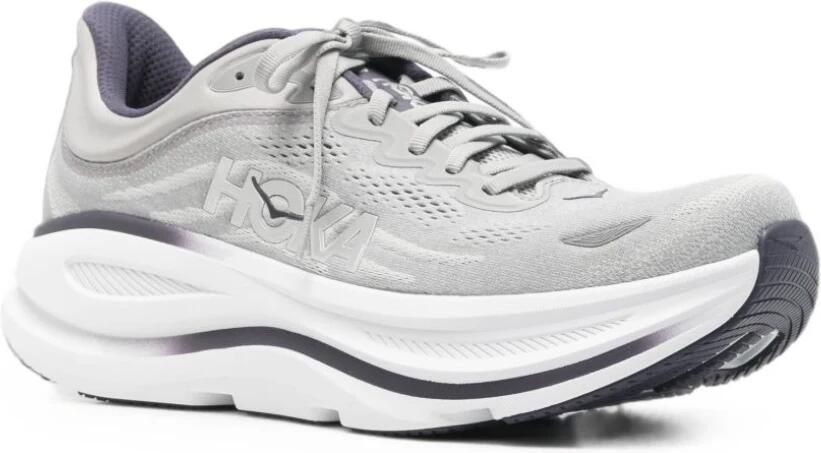 Hoka Bondi 9 Hardloopschoen Stellar Grey Squid Ink - Foto 8