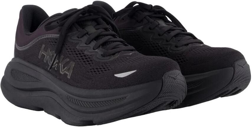 HOKA Bondi 9 Sneakers Heren Zwart 2 3 Mesh Synthetisch