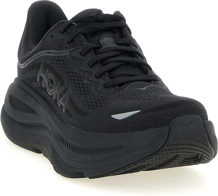 HOKA Bondi 9 Hardloopschoenen 2 3 Regular zwart grijs