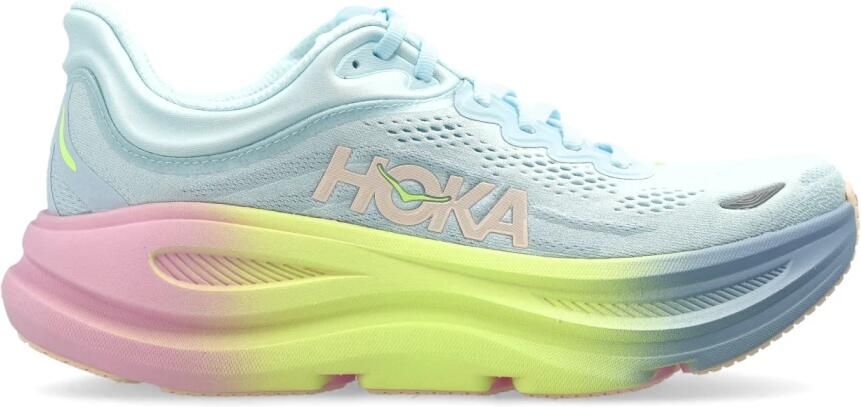 HOKA Women's Bondi 9 Hardloopschoenen Regular blauw overcast