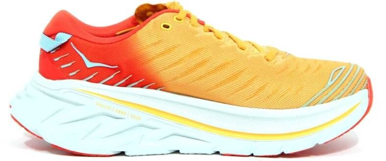 Hoka One Bondi X Fiesta Amber Yellow Schoenen
