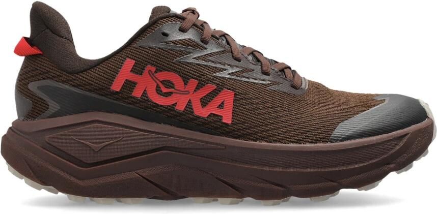 HOKA Challenger 8 GTX Trailrunningschoenen Regular spiced chocolate grijs