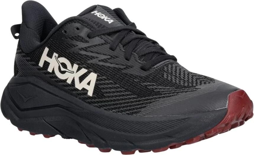 HOKA Women's Challenger 8 GTX Trailrunningschoenen 2 3 Regular zwart varsity burgundy
