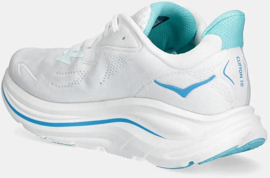 HOKA Clifton 10 White- Heren White - Foto 3