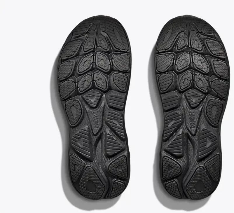 Hoka One CLIFTON 10 Heren Hardloopschoenen Running Schoenen Zwart 1162030-BBLC - Foto 3