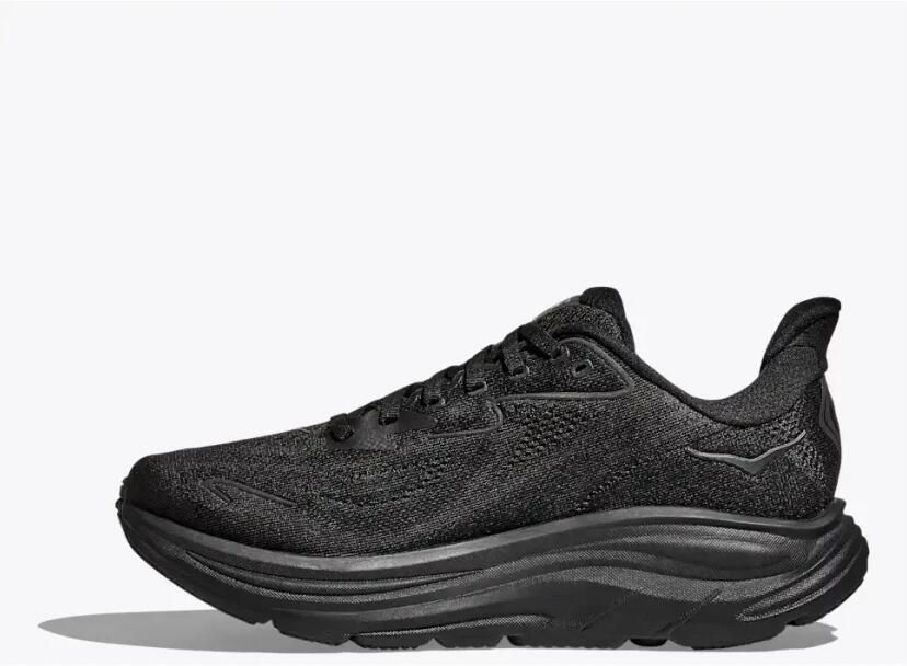 Hoka One CLIFTON 10 Heren Hardloopschoenen Running Schoenen Zwart 1162030-BBLC - Foto 5