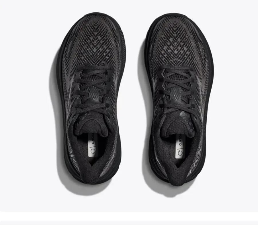 HOKA Clifton 9 Schoenen Zwart Maat: 42 Mesh Synthetisch Foot Locker - Foto 3