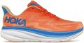 Hoka clifton 9 hardloopschoenen oranje blauw heren - Oranje