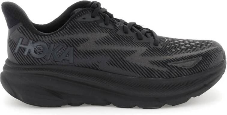 HOKA Clifton 9 Schoenen Zwart Maat: 46 2 3 Mesh Synthetisch Foot Locker - Foto 2